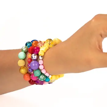 ABC Beads 1500 Pcs - აქსესუარების გასაკეთებელი ნაკრები, 3 image