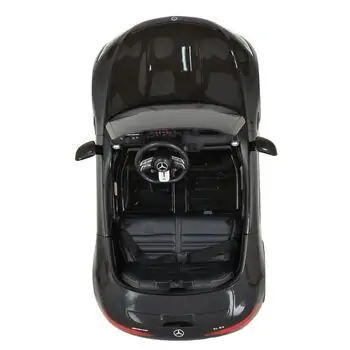 Moni Bo Car Mercedes DK-SL63 Black - ელექტრო მანქანა კაუჩუკის საბურავებით და ტყავის სავარძლით, 10 image
