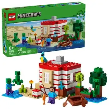 Lego Minecraft 21275 The TNT Jungle House