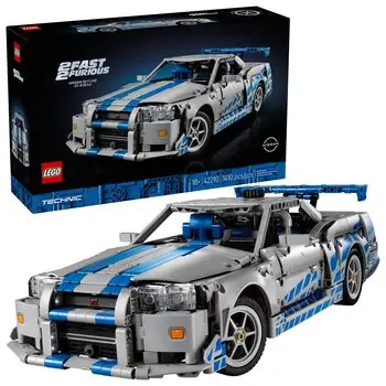Lego Technic 42210 2 Fast 2 Furious Nissan Skyline GT-R (R34) Car