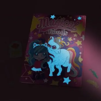 Magical Friends Diamantiny design art - თვლებით ხატვა, 5 image