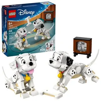 Lego Disney 43271 101 Lucky & Penny 101 Dalmatians Puppies