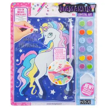 Pretty Unicorn Diamantiny design art - თვლებით ხატვა, 2 image