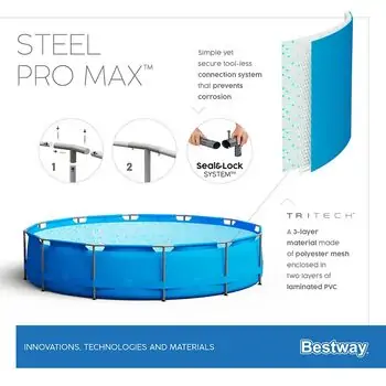 Bestway-ის კარკასული აუზი 15428, 4 image
