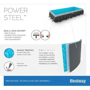 Bestway 56474-კარკასული აუზი, 10 image