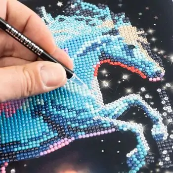Pegasus Diamantiny Level Up Fantasy  - თვლებით ხატვა, 3 image