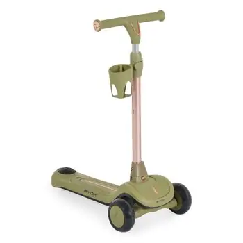 Byox Tricycle/Scooter Cornet 6in1 Green - სასეირნო ველო-ეტლი/სკუტერი, 7 image