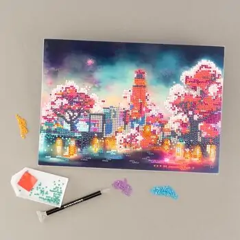 Fantasy Night Diamantiny Level Up Wild - თვლებით ხატვა