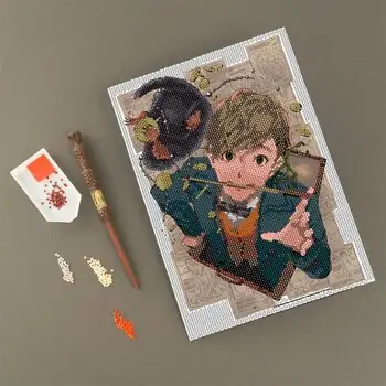 Newt & Niffler Diamantiny Wizarding - თვლებით ხატვა