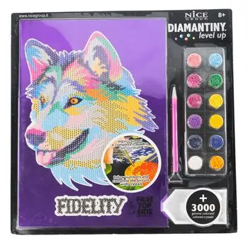 Wolf Diamantiny Level Up Wild - თვლებით ხატვა, 7 image