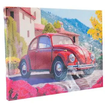 Red Car Diamantiny - თვლებით ხატვა, 3 image