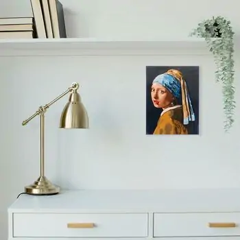 Girl With Pearl Earring Diamantiny Level Up - თვლებით ხატვა, 2 image