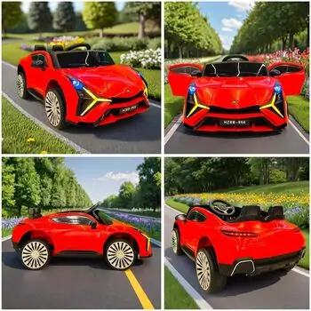Lamborghini Electric Car Red - ელექტრო მანქანა