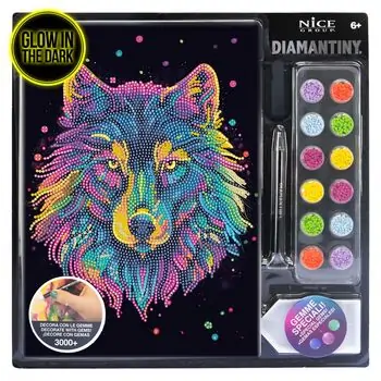 Colorful Wolf Diamantiny - თვლებით ხატვა, 6 image