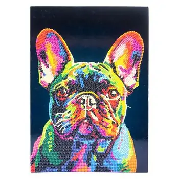 French Bulldog Diamantiny Level Up Wild - თვლებით ხატვა, 4 image