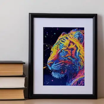 Tiger Diamantiny Level Up Wild - თვლებით ხატვა, 4 image