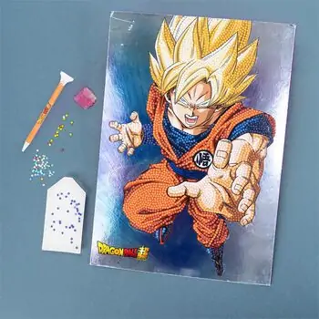 Super Dragon Ball Diamantiny  - თვლებით ხატვა