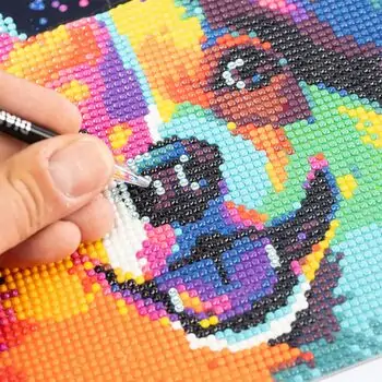 Colorful Dog Diamantiny - თვლებით ხატვა, 3 image