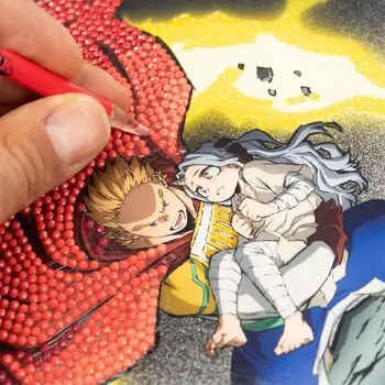 Mirio My Hero Academy Glow Diamantiny - თვლებით ხატვა, 3 image