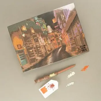 Diagon Alley Diamantiny Wizarding - თვლებით ხატვა