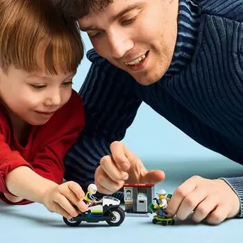 Lego City 60455 Police Motorcycle Chase, 6 image