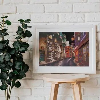 Diagon Alley Diamantiny Wizarding - თვლებით ხატვა, 2 image