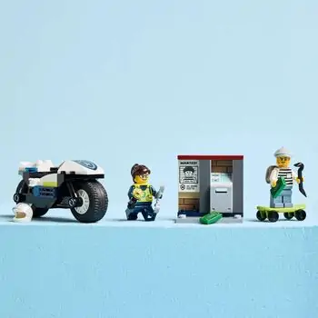 Lego City 60455 Police Motorcycle Chase, 7 image