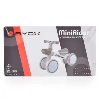 Byox Mini balance bike Mini Rider green საბავშვო ველოსიპედი (ბალანს ბაიკი), 6 image