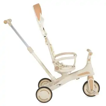 Byox Tricycle Juno Beige - სასეირნო ველო-ეტლი, 5 image