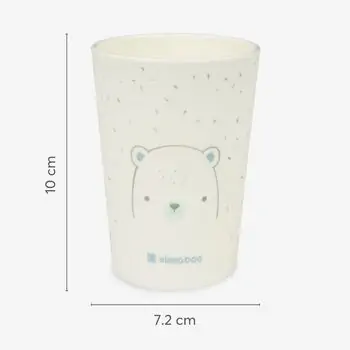 KikkaBoo PP tableware set Bear with me Mint  - საბავშვო ჭურჭლის ნაკრები, 11 image