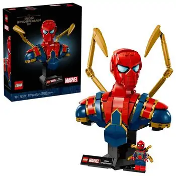 Lego Super Heroes 76326 Iron Spider-Man Bust
