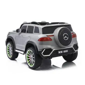 Mercedes Jeep Grey - ელექტრო მანქანა კაუჩუკის საბურავებით, 2 image
