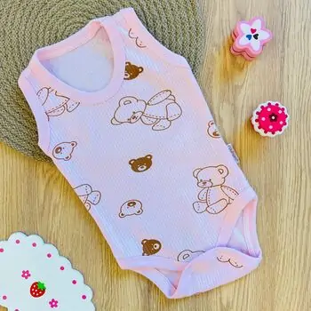 Cutie Bear Bodysuit - ჩვილის ბოდე