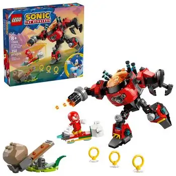 Lego Sonic 77005 Knuckles vs. Dr. Eggman Egg Crusher Mech