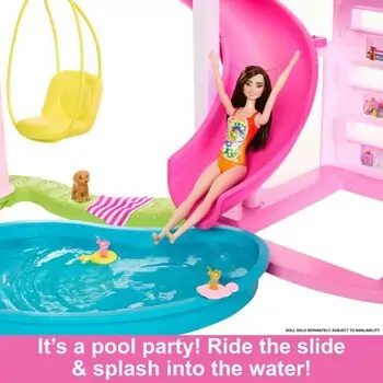Barbie Dreamhouse ბარბის სახლი აქსესუარებით, 4 image