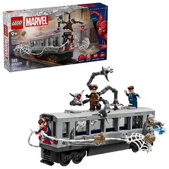 Lego Super Heroes 76321 Spider-Man vs. Doc Ock Subway Train Scene