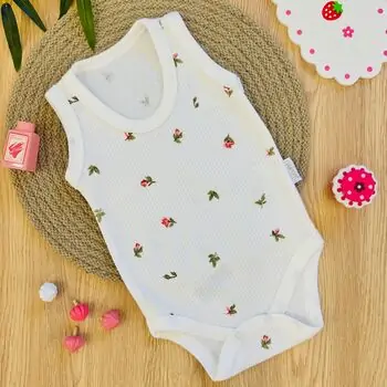 Little Flowers Bodysuit - ჩვილის ბოდე