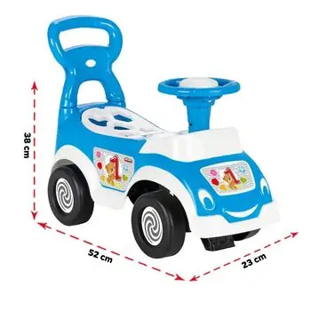 Pilsan My First Car 07 828 Blue - გადასაჯდომი მანქანა, 2 image