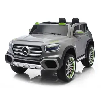Mercedes Jeep Grey - ელექტრო მანქანა კაუჩუკის საბურავებით