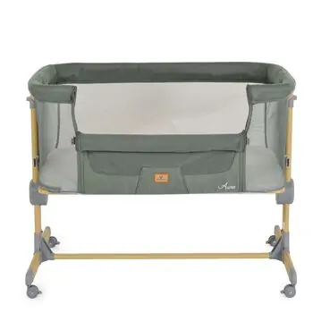 Cangaroo Baby Crib Aura Green ახალშობილის საწოლი, 5 image