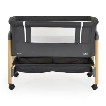 Cangaroo Baby Crib Adoro Black ახალშობილის საწოლი, 7 image