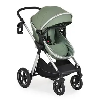 Moni 3 In 1 Set Alina Dark-Green - საბავშვო ტრანსფორმერი ეტლის კომპლექტი, 4 image