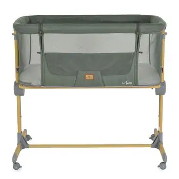 Cangaroo Baby Crib Aura Green ახალშობილის საწოლი, 2 image