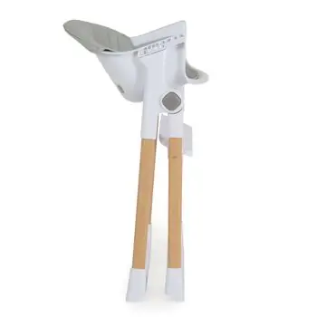 Cangaroo High Chair Almond Grey - საკვები სკამ-მაგიდა, 6 image