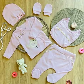 Little Bird 5 In 1 Set - ჩვილის სამოსის ნაკრები