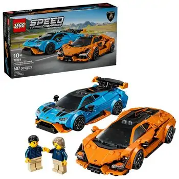 Lego Speed Champions 77238 Lamborghini Revuelto & Huracán STO