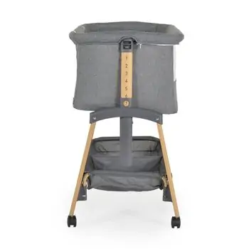 Cangaroo Baby Crib Adoro Grey ახალშობილის საწოლი, 4 image