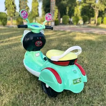 Hello Kitty Scooter Green - ელექტრო მოტოციკლი, 3 image