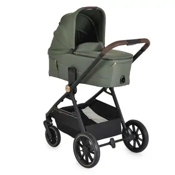 Cangaroo Baby Stroller 3 in 1 Celebrity Deep-green - საბავშვო ეტლის კომპლექტი, 8 image