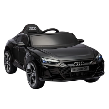 Audi Sport Car Black - ელექტრო მანქანა კაუჩუკის საბურავებით